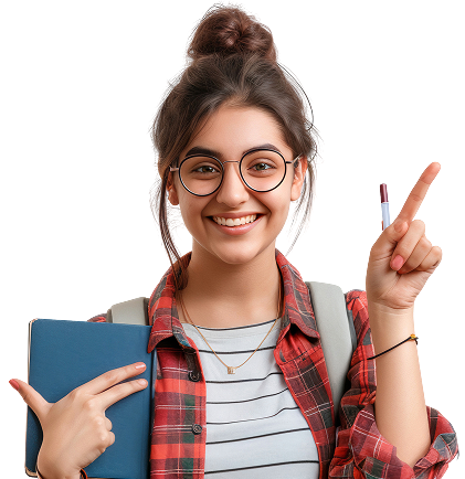 Confident student