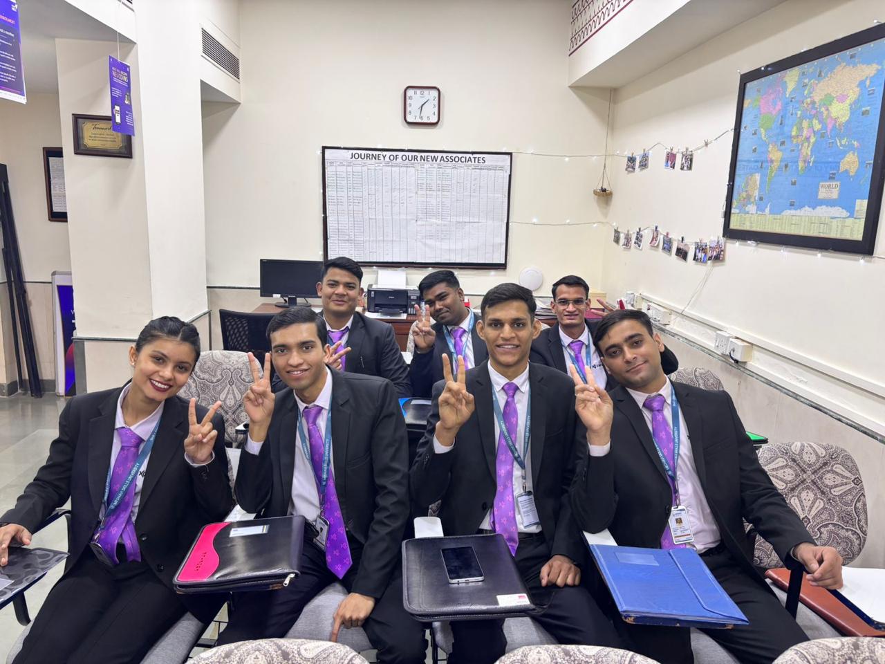 Our Students During OJT at Taj