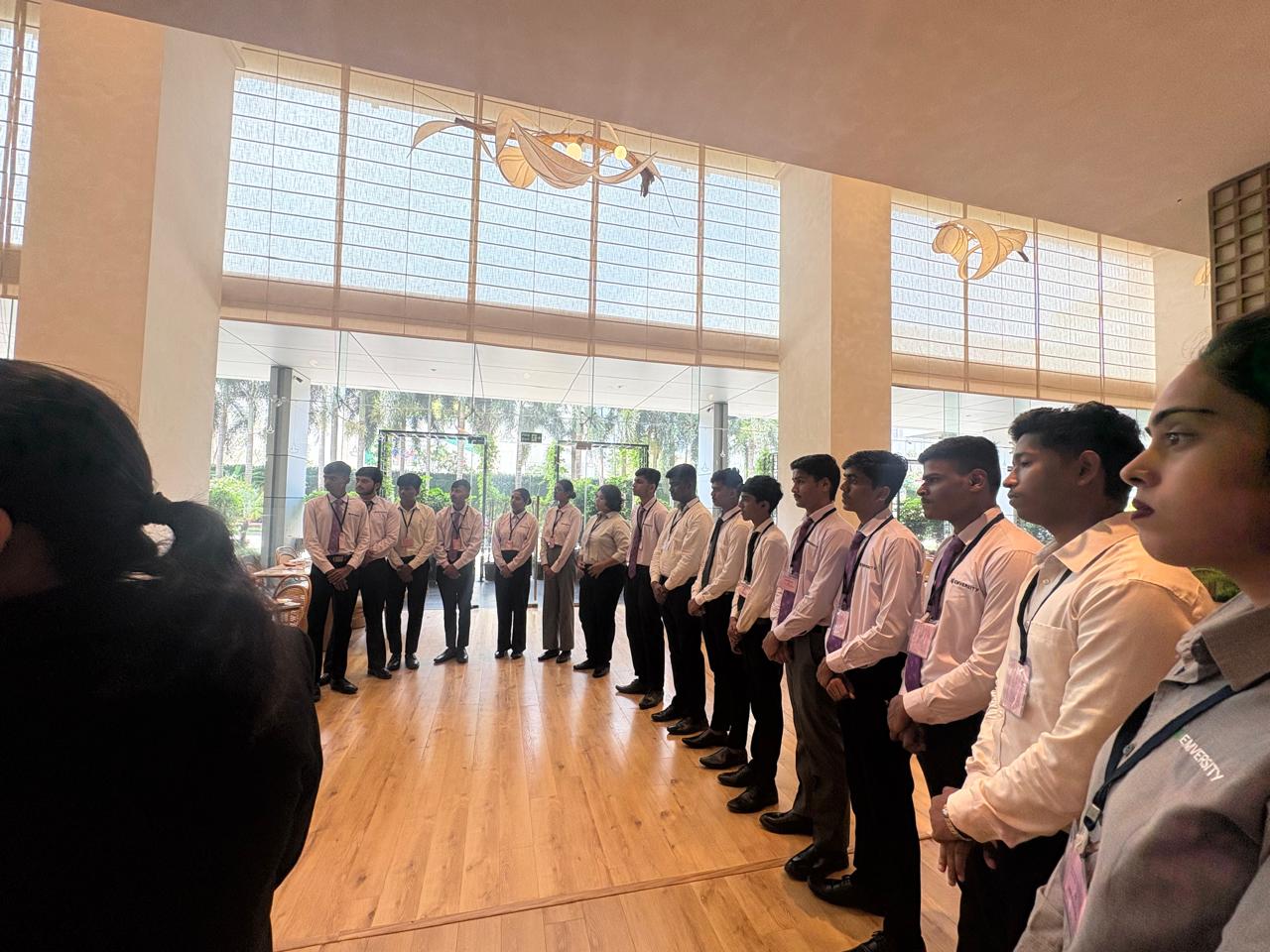 Our Students During Induction at Taj Pune